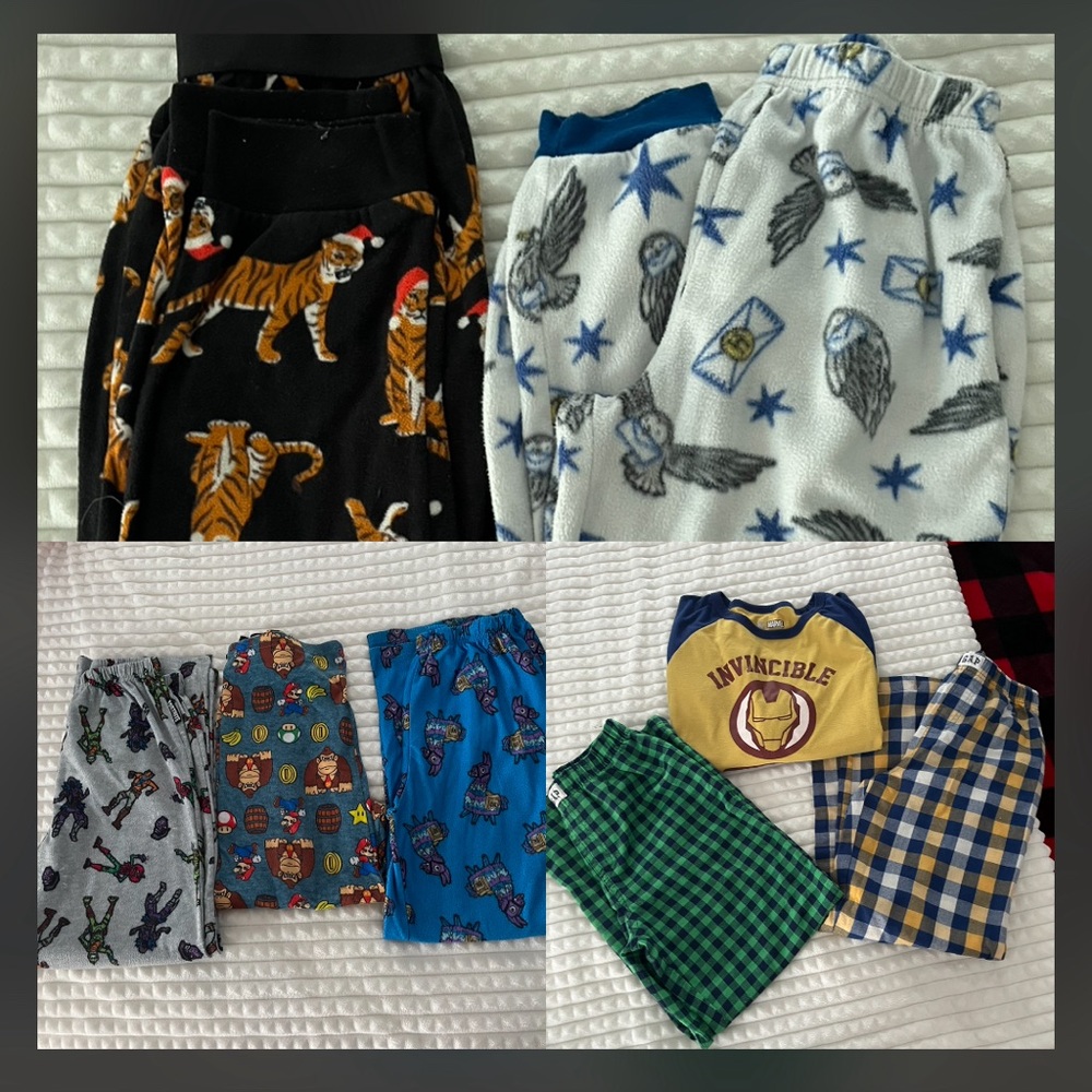 Huge boys pj lot